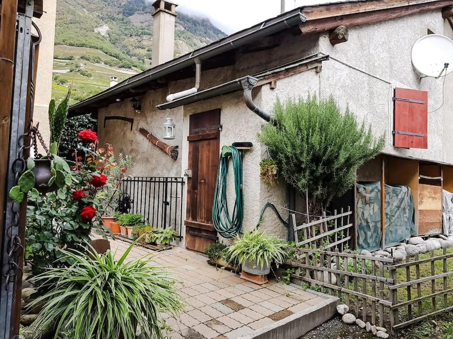 Вилла Fully, Valais Chalet Accueillant Avec Cheminee Экстерьер фото